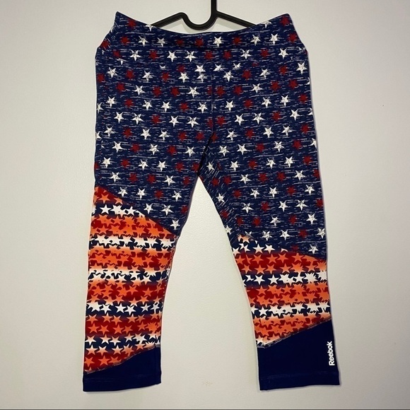 Nwt Reebok Stretch Cotton Tight Fit Legging - Picture 6 of 9